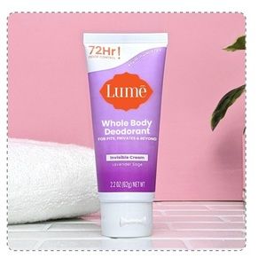 Lumē Whole Body Deodorant in Lavender Sage Travel Size